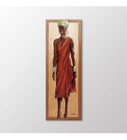Arty Tablo African Woman Tablo (Karışık)