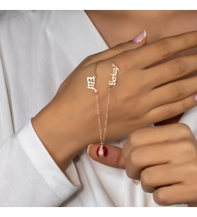 Else Silver 2 İsimli Gümüş Uğur Böceği Kolye