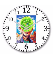 Rick and Morty Duvar Saati Bombeli Gercek Cam