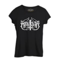 Marduk - Logo Siyah Kadın Tshirt