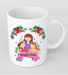 Anneler günü için Kupa Bardak Kişiye Özel Hediye MA5