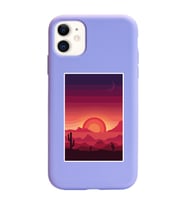 Lila Lansman Telefon Kılıfı Iphone 11
