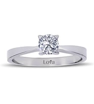 Lova G-VS1 0,38 Karat Pırlanta Tektaş Yüzük - 1020034