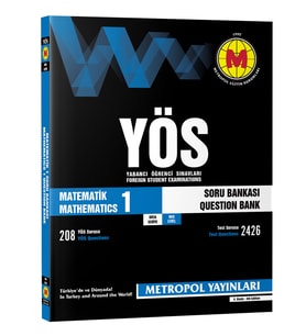 YÖS MATEMATİK -1 KONU ÖZETLİ SORU BANKASI (ORTA SEVİYE)