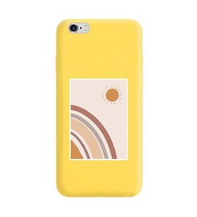 Sarı Lansman Telefon Kılıfı Iphone 6 Plus