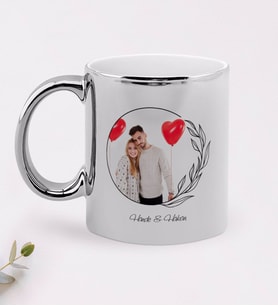 BK Gift Kişiye Özel İsimli Fotoğraflı Krom Kupa Bardak-25