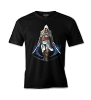 Assassin's Creed 6 Siyah Erkek Tshirt