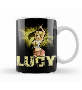Fairy Tail Lucy Heartfilia Guild Symbol Key Kupa Bardak Porselen