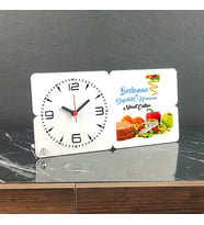 Beslenme ve Diyetetik Uzmanına Hediye Ahşap Masa Saati