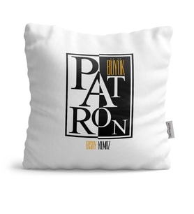 BK Gift Kişiye Özel Mesleki Büyük Patron Dekoratif Yastık  4