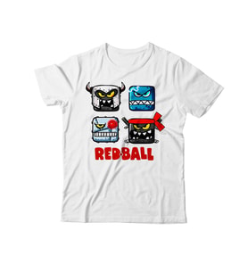 Redball Çocuk Beyaz Tişört