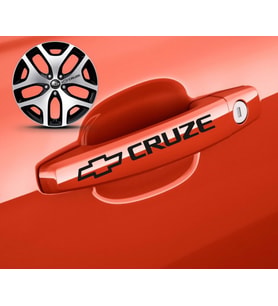 Chevrolet Cruze Kapı Kolu Sport Sticker Yapıştırma 8 Ad