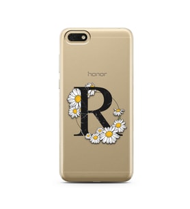 Papatya Harf Tasarım Süper Şeffaf Silikon Telefon Kılıfı Huawei Honor 7s-Y5 (201
