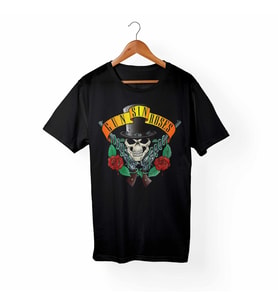 Guns N' Roses Siyah Tişört