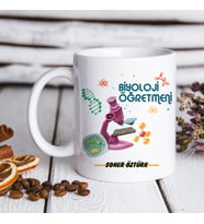 Biyoloji Öğretmeni Hediye Kupa Bardak