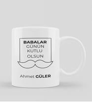Babalar Gününe Özel Kişiye Özel Kupa