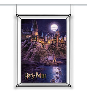 Poster & Film Afişi Harry Potter 35x50 Hogwarts Binası Lisanslı (Çok Renkli)