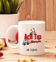 Acil Tıp Teknisyenine Hediye Beyaz Kupa Bardak
