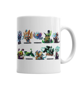 Dota 2 Heroes Cartoons Kupa Bardak Porselen