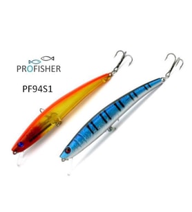 PROFISHER 2 Renk Set 2 Kanca Sahte Balık Yem 11 gr 11,5 cm Bionic A