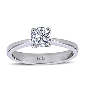 Lova G Renk 0,65 Karat Pırlanta Tektaş Yüzük - 1030048
