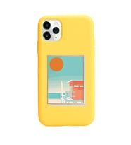 Sarı Lansman Telefon Kılıfı Iphone 11 Pro Max