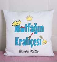 Mutfağın Kraliçesi Özel Tasarım Yastık