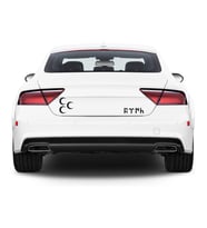 Üç 3 Hilal Araba Stickerı Vinil Sticker