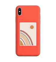 Turuncu Lansman Telefon Kılıfı Iphone X