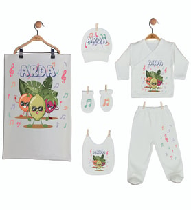 Pia Baby Gl 1903-07 İsme Özel Battaniye Zıbın Set