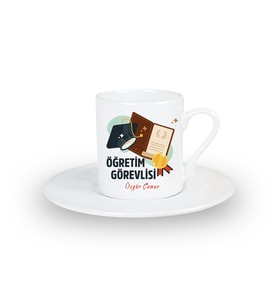 Öğretim Görevlisine Hediye Kahve Fincanı