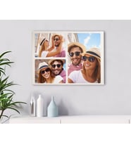 BK Gift Kişiye Özel 3 Fotoğraflı Kolaj Kanvas Tablo 30x50cm-2