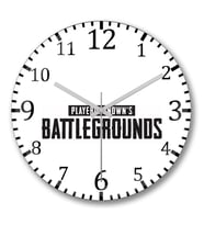 Playersunknows Battergrounds Duvar Saati Bombeli Gercek Cam