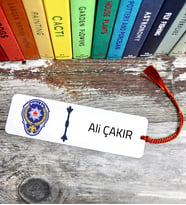Polis Amblemli Kitap Ayracı