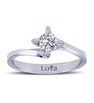 Lova G Renk 0,31 Karat Pırlanta Tektaş Yüzük - 1070036