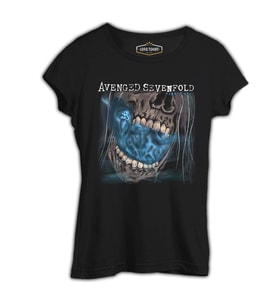 Avenged Sevenfold - Nightmare Siyah Kadın Tshirt