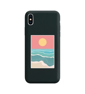 Siyah Lansman Kılıf iPhone X
