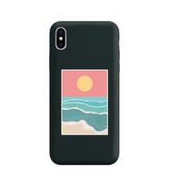Siyah Lansman Kılıf iPhone X