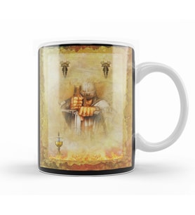 Knight   Kupa Bardak Porselen