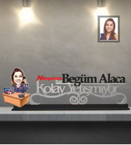 Kişiye Özel İş Kadını Karikatürlü Kolay Yetişmiyor Ahşap Biblo Bayan-9