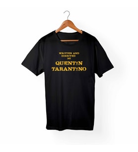 Quentin Tarantino Siyah Tişört