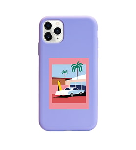 Lila Lansman Telefon Kılıfı Iphone 11 Pro Max