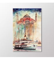 Arty Tablo Suluboya, Ayasofya Camii Tablo (Karışık)