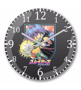 Slayers Duvar Saati Bombeli Gercek Cam