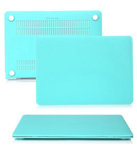 MacBook Pro Kılıf HardCase A1425 A1502 2012/2015 ile Uyumlu Mat Koruyucu Kılıf (Turkuaz)
