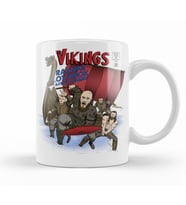 Nordic The Vikings Kupa Bardak Porselen