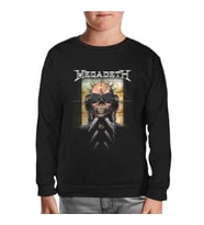 Megadeth - Vic 5 Siyah Çocuk Sweatshirt