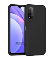 Microsonic Matte Silicone Xiaomi Redmi 9T Kılıf Siyah