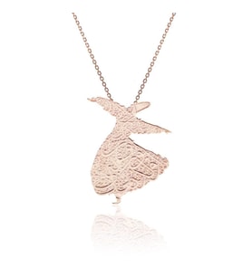 Söğütlü Silver Semazen Kolye