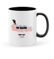 BK Gift Kişiye Özel En Güzel Anne Adayı Siyah Kupa Bardak  2